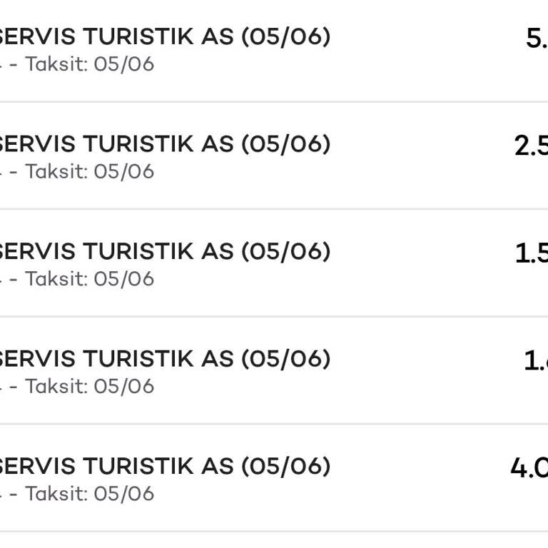 Setur Dan Alınan Tatil