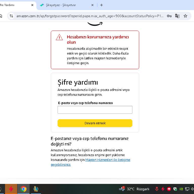 Amazon.com Prime Video Muhatap Yok Türkiye'de