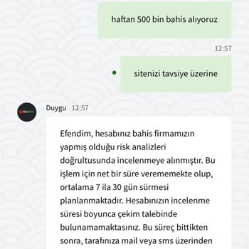 Bayspin Kazandığım Parayı Vermiyor