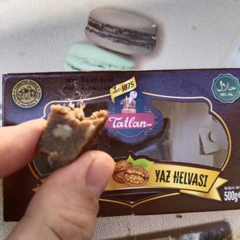 Tatlan Gıda Yaz Helvasının İçinden Çıkan Yabancı Madde!