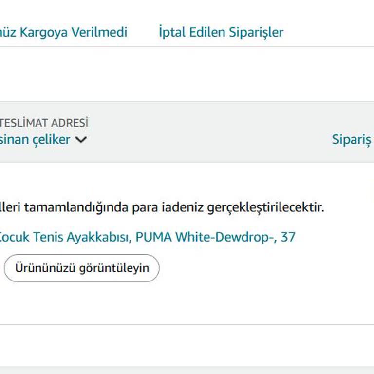 Amazon İade Kabul Etmediği Ürünü Geri Göndermiyor