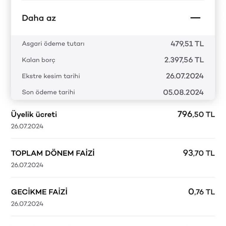 Akbank Üyelik Ücreti Adı Altında Kesilen Haksız Ücret