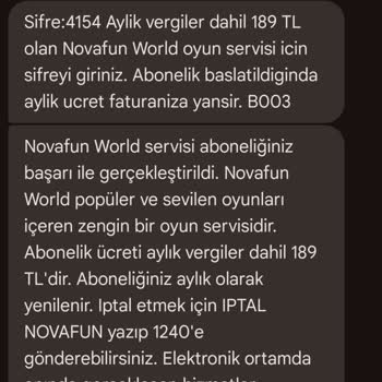 Vodafone Üyelik İptali Ve Ücret İadesi Talebi