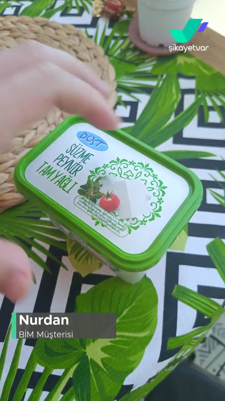 BİM Dost Marka Peynir Küflü Çıktı videonun kapak resmi