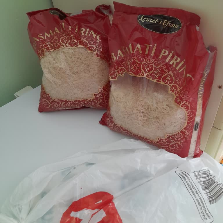 BİM Lezzet-i Efsane Basmati Pirinçte Koku Var