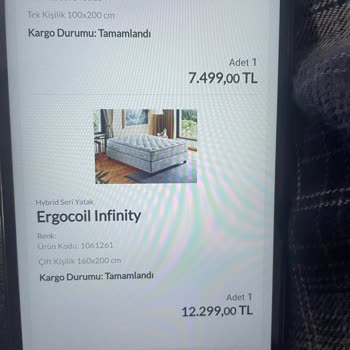 Yataş Yataklar Kalitesiz Veya Hatalı Arıza Giderilsin Veya Değişim Sağlayın