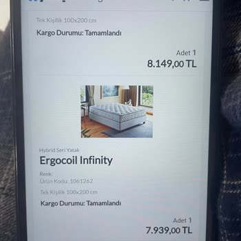 Yataş Yataklar Kalitesiz Veya Hatalı Arıza Giderilsin Veya Değişim Sağlayın