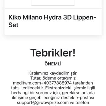 Kiko Milano'dan Alışverişte Yaşanan Güven Sorunu