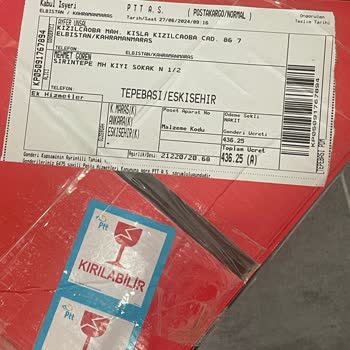 PttAVM PTT Bütün Eşyalarımı Kırdı