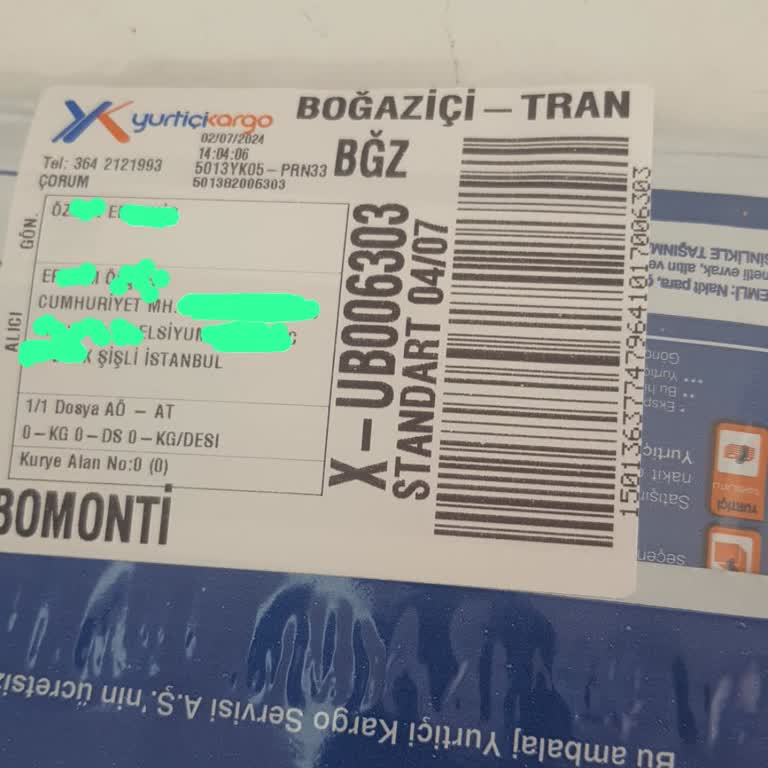 Yurtiçi Kargom Kayıp