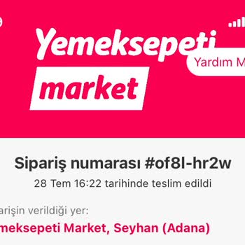 Yemeksepeti Sipariş Teslim Edildi Diyorlar Fakat Teslim Edilmedi