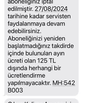 Vodafone Yanlışlıkla Tıklanan Mesajın Faturaya Yansıyan Ücreti