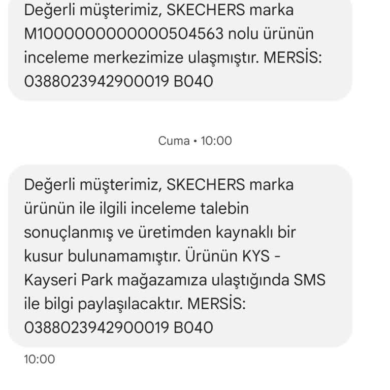In Street Skechers Marka Şikayetim Var