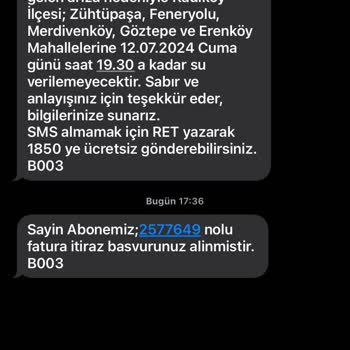 İSKİ Yüksek Atık Su Bedeli Ve Yüksek Fatura Bedeli Sorunu