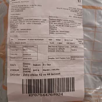 Semre Butik Manipüle Edilen Satış