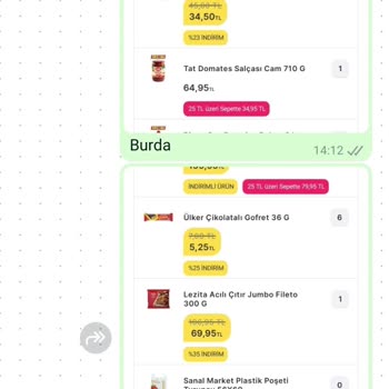 Migros Gelmeyen Eksik Sipariş