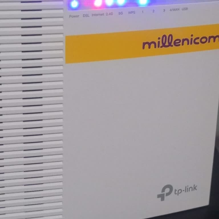 Millenicom AC1200 Modem DSL İnternet Işığı Yanıp Sönüyor