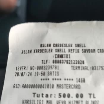 Shell Eksik Benzin Dolumu