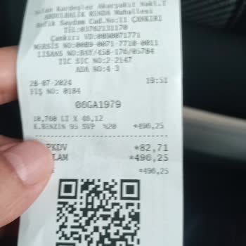 Shell Eksik Benzin Dolumu