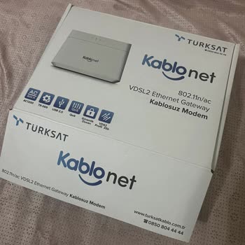 TÜRKSAT Kablo Net Modem İadesini Kabul Etmeyi Bana Satmaya Çalışıyor