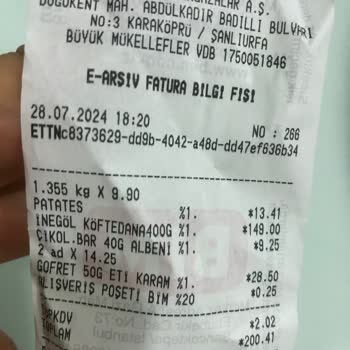 BİM Marketten Alınan Köfte Ürününde Yaşanan Sorunlar