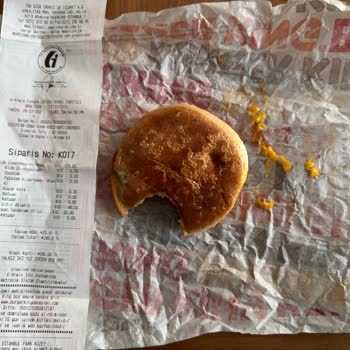 Burger King Hamburger Etindeki Bakteriler