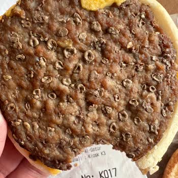 Burger King Hamburger Etindeki Bakteriler