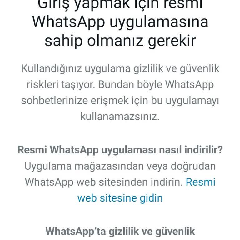 WhatsApp Lütfen WhatsApp Mı Açın Rica Ediyorum Sizden İlgilenin Artık