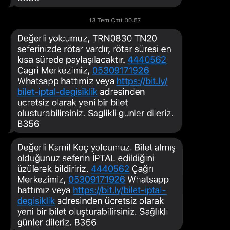 Kamil Koç Firması İade Ücretimizi Halen Yatırmadı...