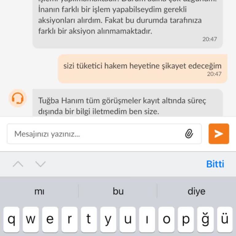Trendyol Yemek Yanlış İletişim Bilgisi Nedeniyle Sipariş İptali