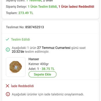 Trendyolgo Eksi Durumunda Müşteri Deneyimi Ekibi