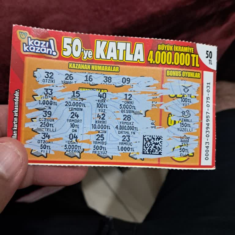 Kazı Kazan Hatalı!