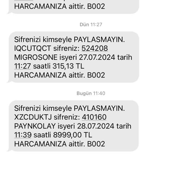 Halkbank Şüpheli Alışverişimi En Kosa Sürede İptal Etmelisin
