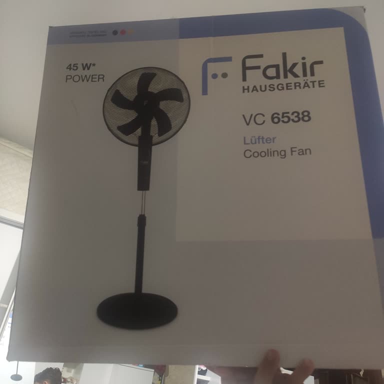 Fakir Ev Aletleri Ayaklı Vantilatör 5 Yapraklı Vantilatör