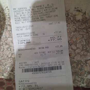 Migros'tan Alınan Yayla Marka Pirinçte Böcek