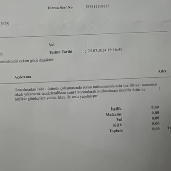 PHILIPS Ev Aletleri Philips Cordless Vacuum 7000 Süpürge Emiş Gücü Hiç Yok