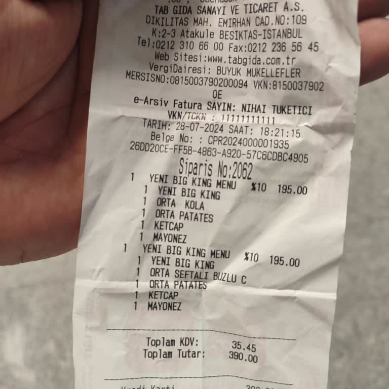 Burger King Deneyim Anketi Anket Şifresini Kabul Etmiyor