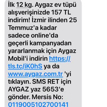 Aygazın Yaptığı Kampanya