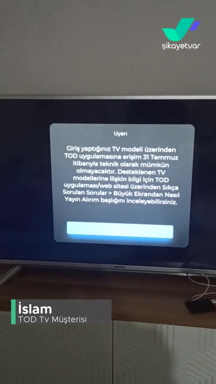 Tod TV Arçelik (2015 Sonrası) TV'de Açılmıyor! videonun kapak resmi