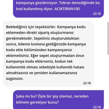 Getir Kampanya Kodu Saçmalığı