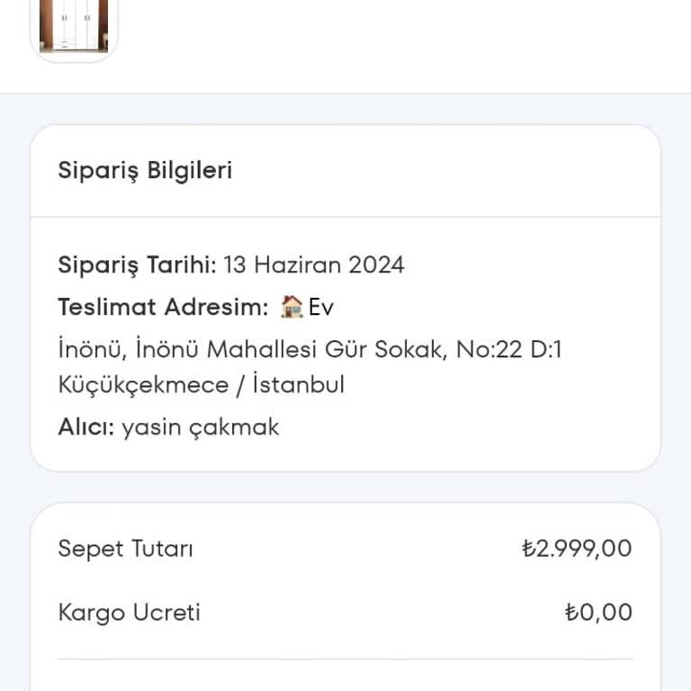 A101 Yanlış Teslimat Ve Kalitesiz Dolap: Müşteri Memnuniyetsizliği