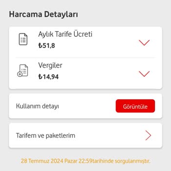Vodafone Borç Alacak İadesi