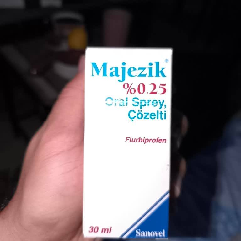 Sanovel İlaç Majezik Oral Sprey %0.25 Hiçbir Faydasını Görmedim. Fısfısı Kırıldı.