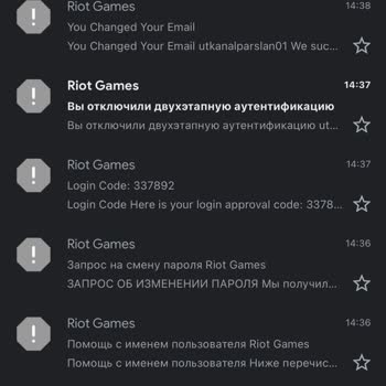 Riot Games 2015 Yılından Beri Uğraştığım Hesabın Çalınması
