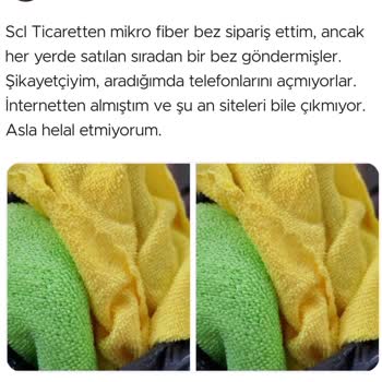 SCL Ticaret Pazarlama Scl Ticaretten Şikayetim Var