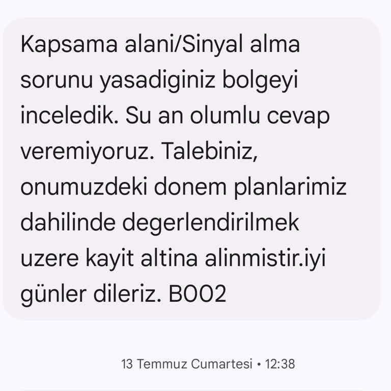 Turkcell İnternet Çekim Sorunu