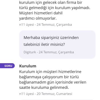 Digiturk Teknik Servis Paket Kurulumu Yapmıyor Ve Digiturk İlgisiz