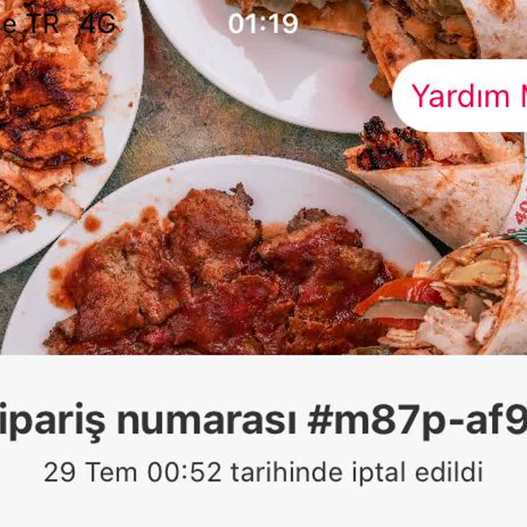 Yemek Sepeti Kurye Bilerek Gelmedi