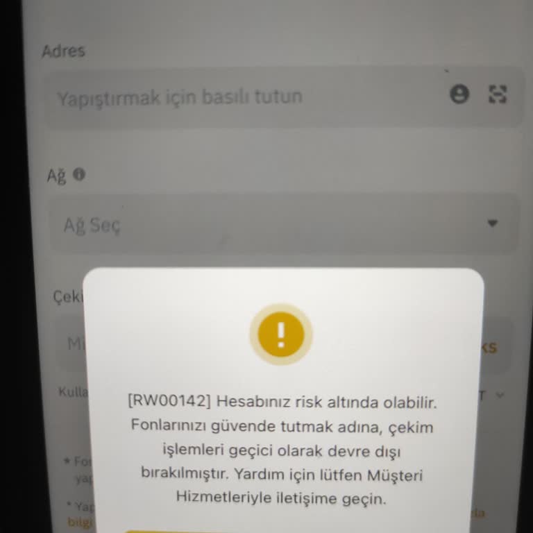 Binance Para Çekerken Bloke Koyuyor Ama Yatırırken Gel Gel Yapıyor😡😡