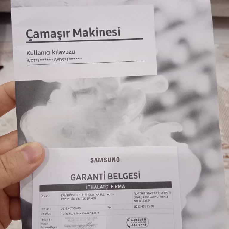 Samsung Çamaşır Makinesinde Yıkama Ve Koku Sorunu